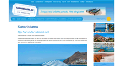 Desktop Screenshot of kanarieoarna.nu